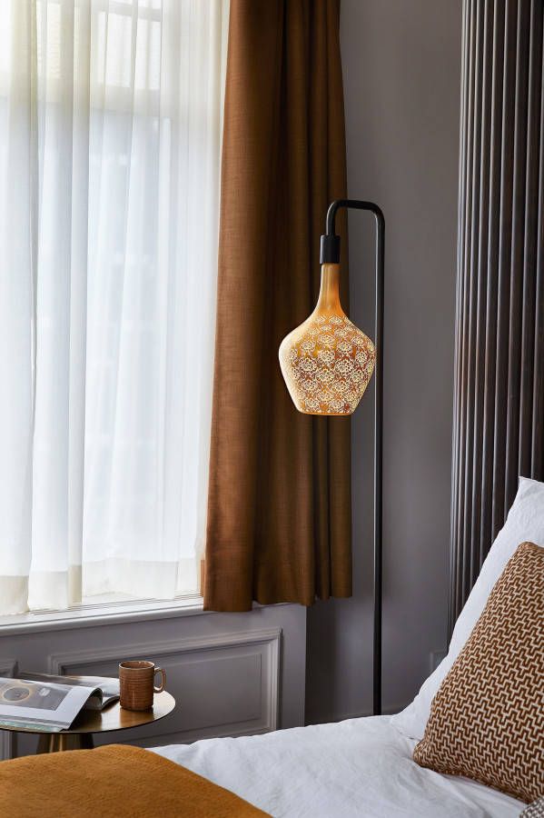 Nostalux Selectie Vloerlamp met E27 zwart