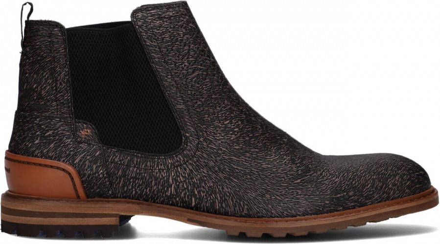 Floris Van Bommel Grijze Nette Schoenen Sfm 60002