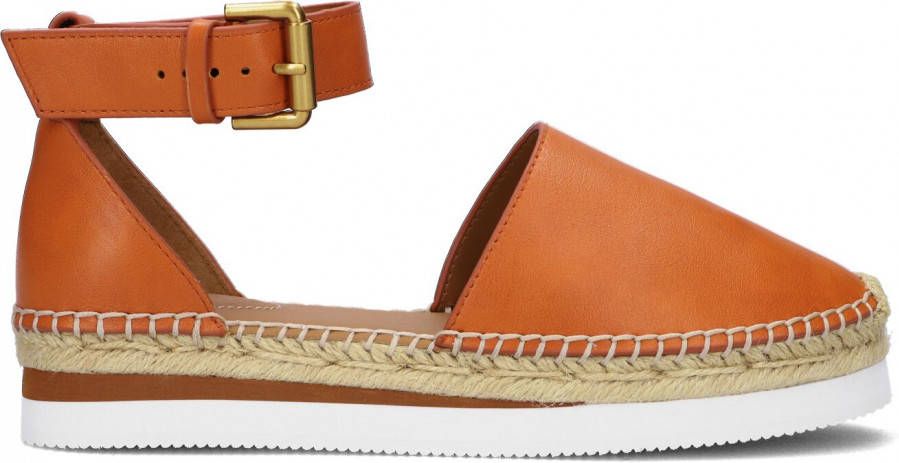See by Chloé Cut out espadrilles , Bruin, Dames
