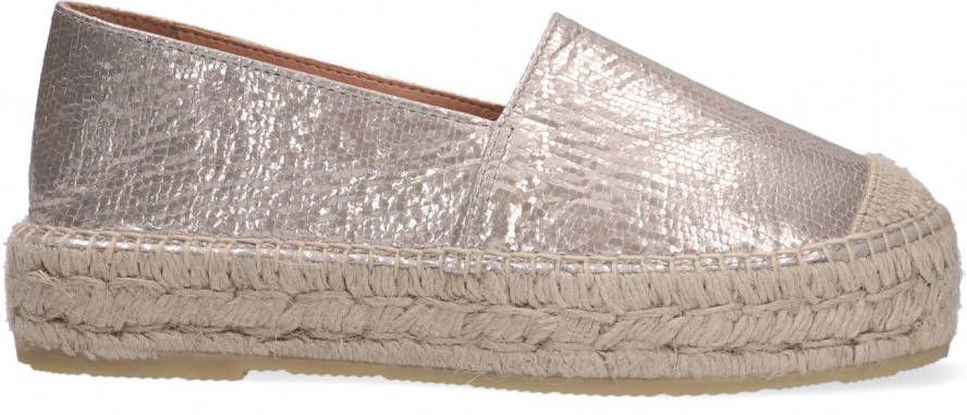 VIA VAI Gouden Espadrilles Muza Wire