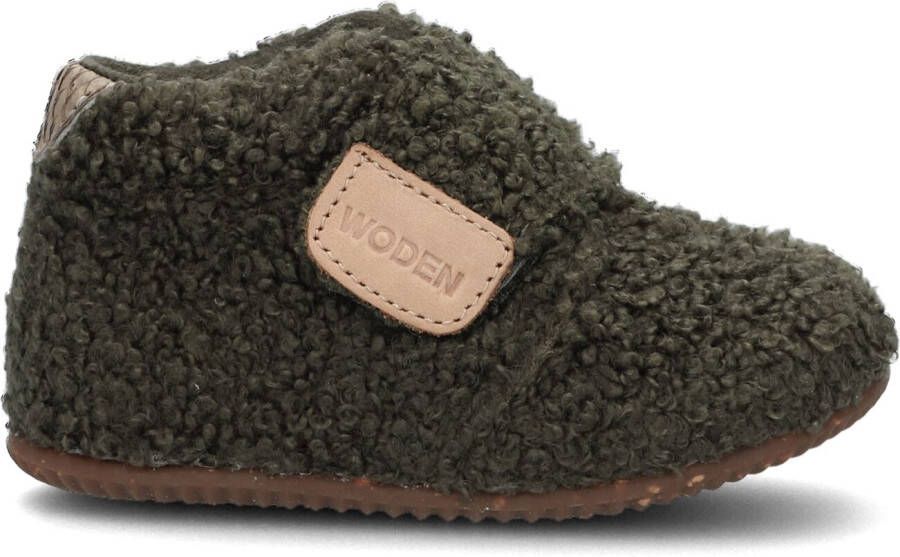 Woden Kim Teddy Dark Olive , Bruin, Heren
