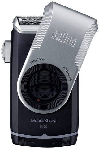 Braun Elektrisch scheerapparaat M90 PocketGo MobileShave reisscheerapparaat