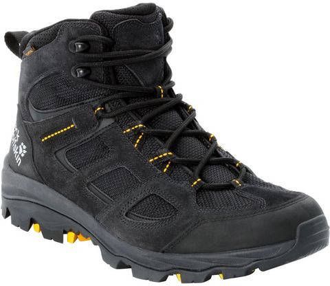 Jack Wolfskin Vojo 3 Texapore Mid Wandelschoenen Zwart/Donkergrijs