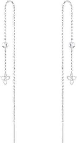 Tamaris Paar oorhangers Bloem, TJ 0004 E 12, TJ 0005 E 12 met zirkoon(synthetisch )