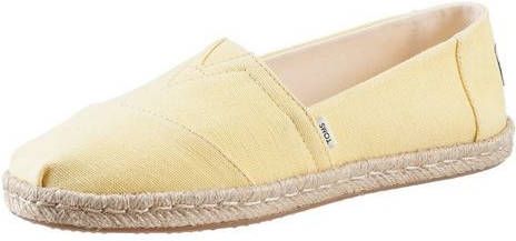 TOMS Espadrilles ALPARGATA ROPE met een klein elastiek