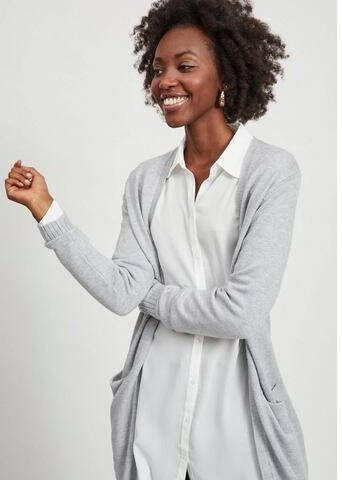 Vila Lang vest VIRIL LONG L/S KNIT CARDIGAN NOOS in knielang model