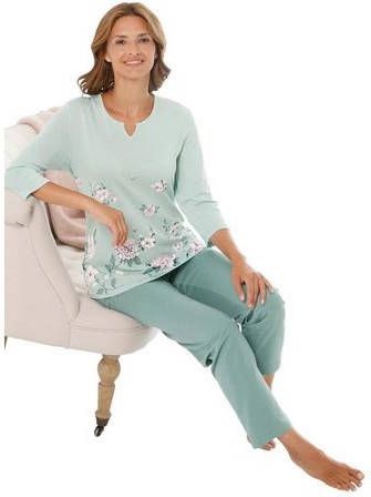 Pyjama in kalkmint/jade van wäschepur