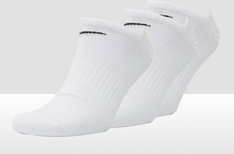Nike Everyday Lightweight Onzichtbare trainingssokken(3 paar) Wit