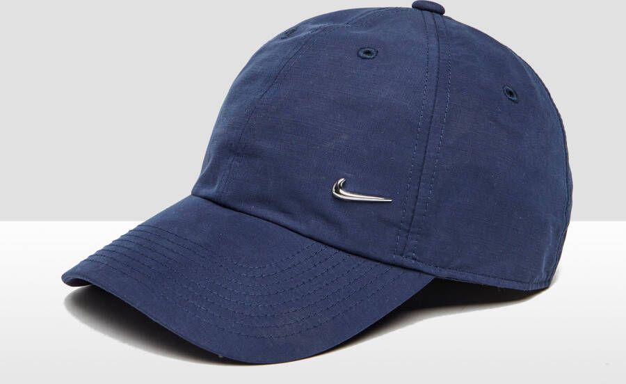 Nike Side Swoosh Cap Obsidian/Metallic Silver Heren