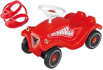 BIG Bobby Car Classic rood inclusief fluisterwielen en schoenbescherming
