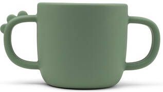 Done by Deer Baby Accessoires Peekaboo Cup Croco Groen