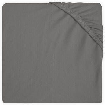 Jollein jersey wieg hoeslaken 40x80/90cm grey Grijs