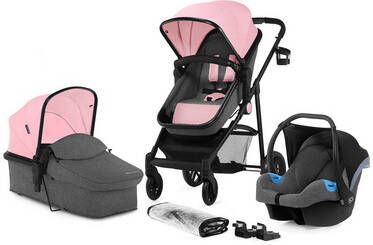 Kinderkraft Combi Kinderwagen Juli 3 in 1 pink