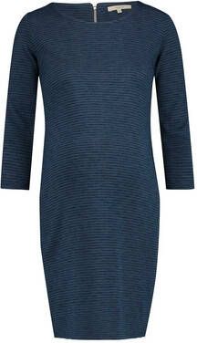 Noppies Zinnia midi jurk met streepdessin en structuur