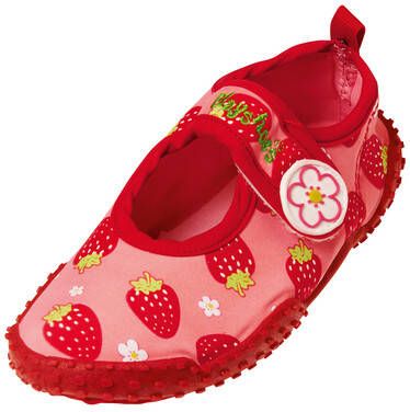 Playshoes Girls UV Bescherming Waterschoentjes AARDBEI rood