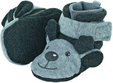 Sterntaler Babyschoen zilver gemê, leerd