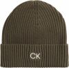 Calvin Klein Clic Beanie K50K509680 MRZ , Groen, Heren online kopen