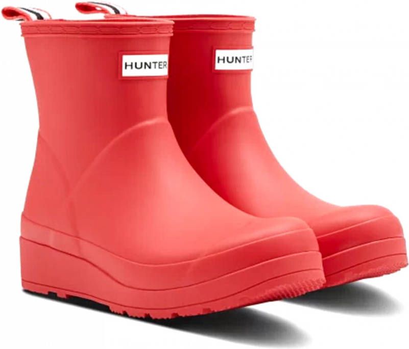 Hunter Regenlaarzen Boots Original Play Short Wellington Rood