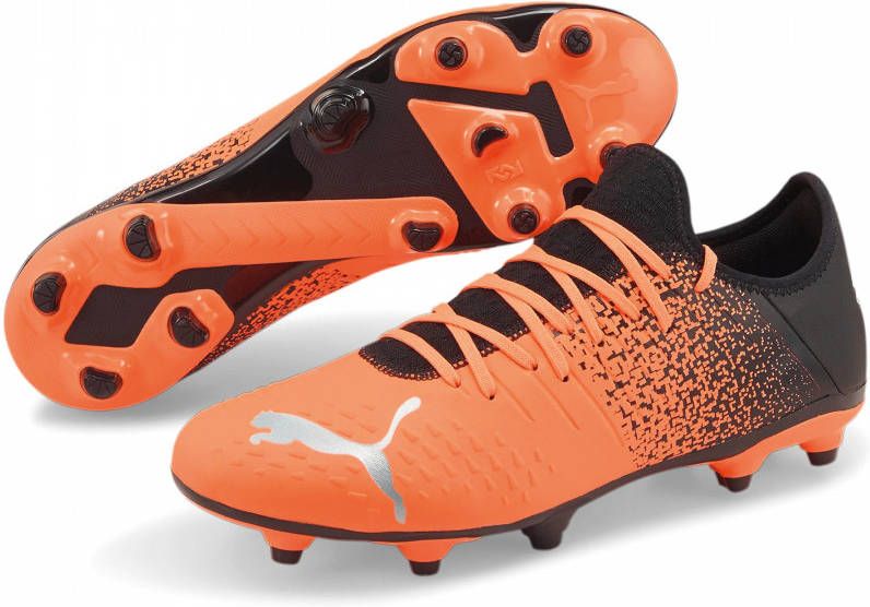 PUMA Future 4.3 Gras/Kunstgras Voetbalschoenen(MG)Oranje Zwart