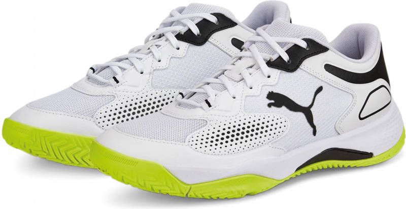 Puma Solarcourt RCT tennisschoenen wit/zwart/geel