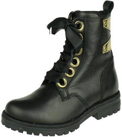 Freesby Frees meisjes Biker boot, met veter en rits
