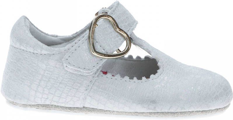 Ikke IK KE Babyschoentje Meisjes Grijs/Beige