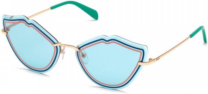 EMILIO PUCCI Sunglasses Ep0134 , Groen, Dames