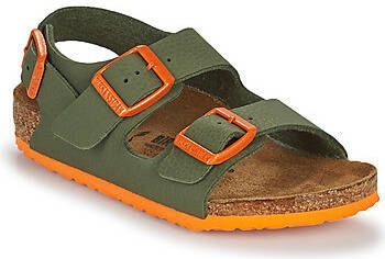 Birkenstock Sandalen Milano Kids BF Desert Soil Narrow Groen