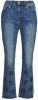 Desigual Jeans donna flared cropped con ricamo , Blauw, Dames online kopen
