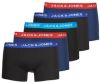 Jack & jones Boxershorts 5 pack , Blauw, Heren online kopen