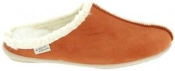 La Maison De L'espadrille Pantoffels Mule Orange