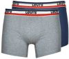 Levis Boxershorts Sportswear Logo Boxer Brief Organic Cotton 2 Pack Blauw online kopen