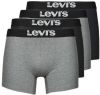 Levi's ® Boxershort zwarte logo weefband(set, 4 stuks ) online kopen