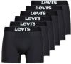 Levis Boxershorts Solid Basic Boxer Brief 6P Zwart online kopen