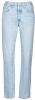 Levi's 501 high waist straight fit cropped jeans met lichte wassing online kopen