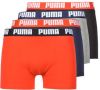 Puma Boxershorts Basic Boxer 4P Rood online kopen