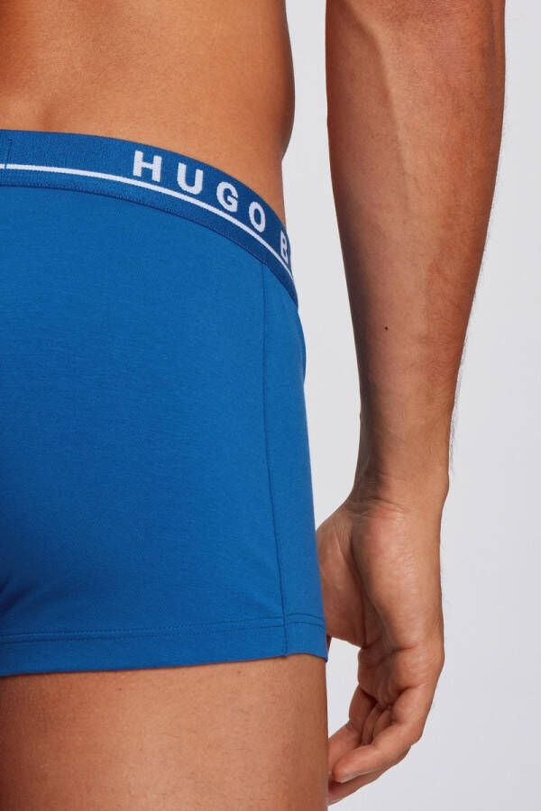 Hugo Boss Boxershorts Trunk 3 Pack Open Blue