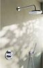 Douche Concurrent Regendoucheset Inbouw Hotbath Laddy Get Together 20cm Rond Geborsteld Nikkel Thermostaatkraan met Handdouche met 2 weg Omstelling online kopen