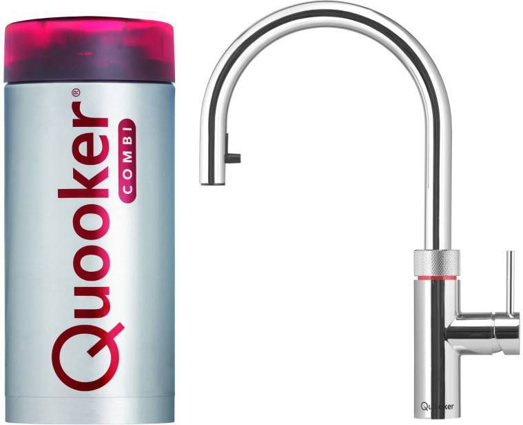 Quooker Flex Chroom met Combi Boiler +