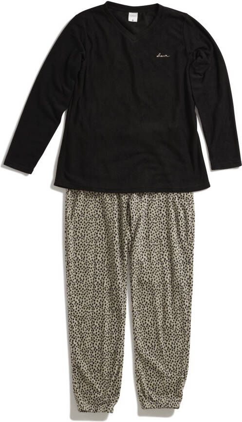 terStal Dames Fleece huispak groen in