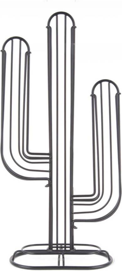 Present Time Decoratieve objecten Coffee cup holder Cactus Zwart