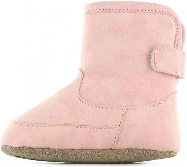 Shoesme BS9A002-A suÃ¨de babylaarzen roze