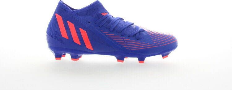 Adidas Predator Edge.3 Firm Ground Voetbalschoenen Hi Res Blue/Turbo/Hi Res Blue Dames