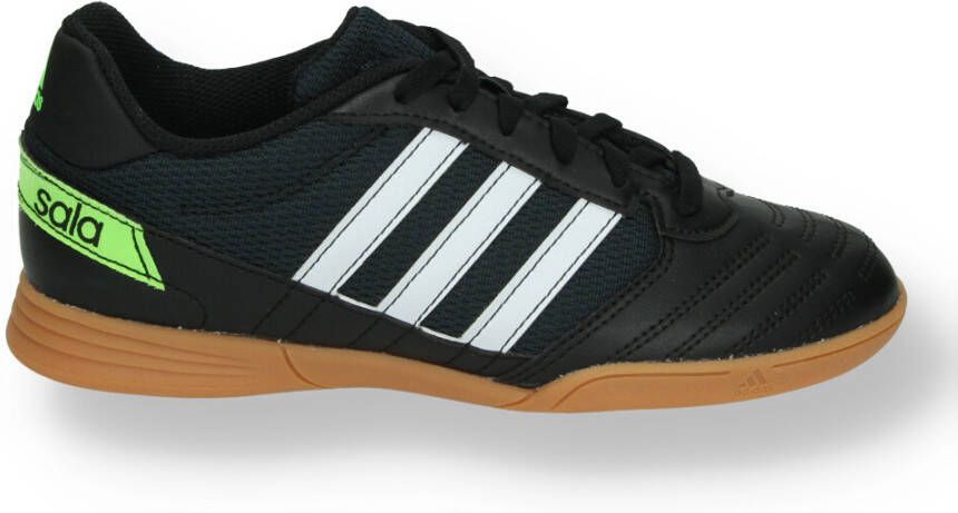 Adidas Kids adidas Super Sala Zaalvoetbalschoenen(IN)Kids Zwart Wit Groen
