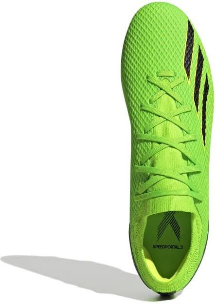 Adidas X Speedportal.3 Firm Ground Voetbalschoenen Solar Green/Core Black/Solar Yellow Dames
