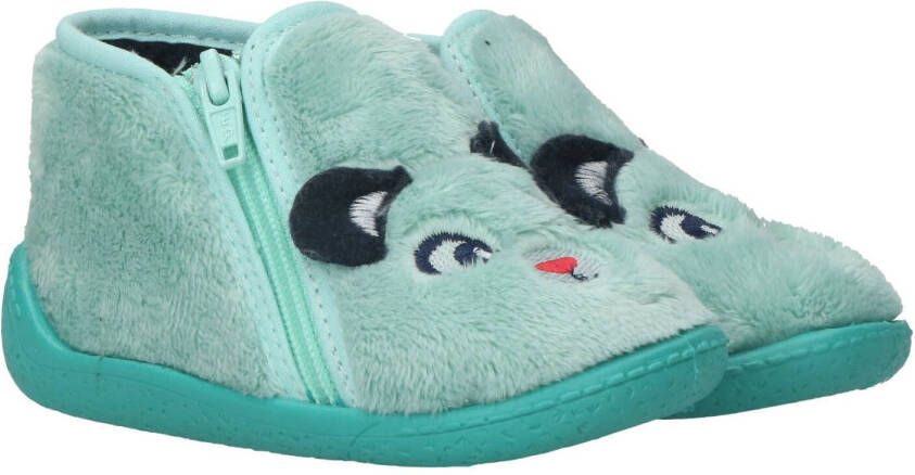 Belizia Pantoffel Jongens Groen