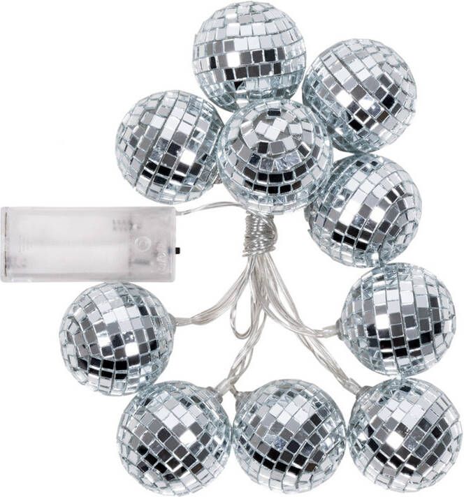 Feestbazaar Led lichtslinger Partylampjes mixkleur(1, 4m )