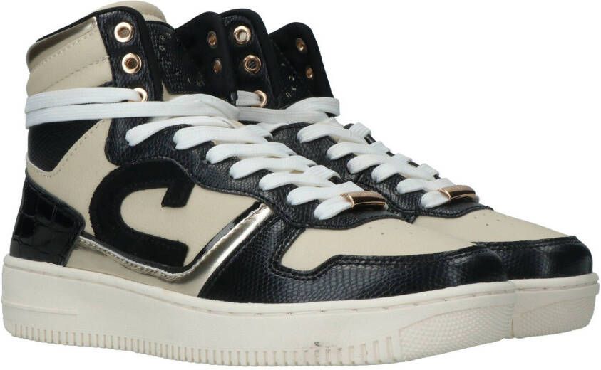 Cruyff Campo High Lux Veterboot Dames Zwart/Beige