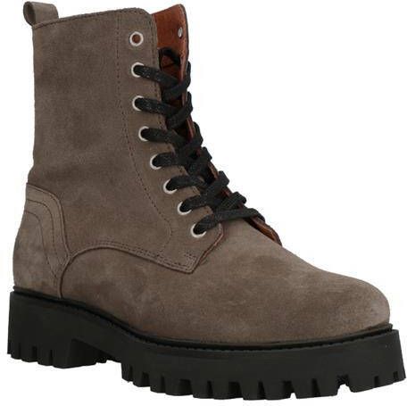 Dwrs Staey Bikerboots , Grijs, Dames