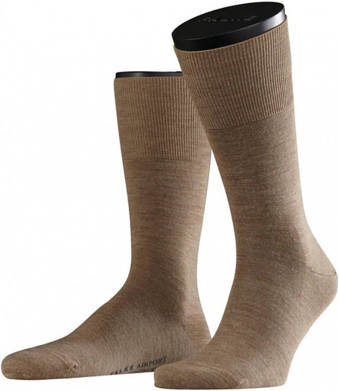 Falke Airport SO 14435 Nutmeg Melange Heren